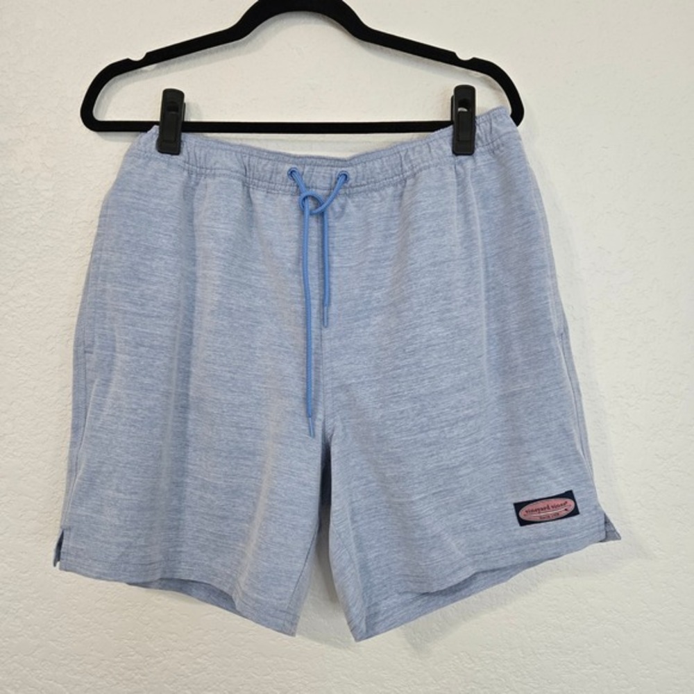 Vineyard Vines‎ Swim Shorts Men's Medium Blue Drawstring Athletic Comfort Lined